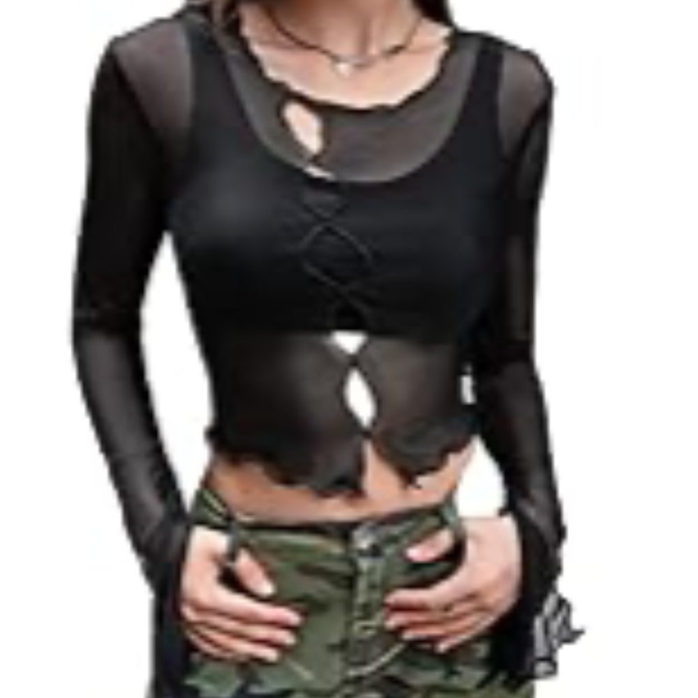 NWOT Y2K BALLETCORE TOP